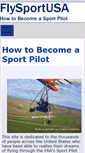 Mobile Screenshot of flysportusa.com