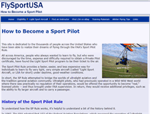 Tablet Screenshot of flysportusa.com